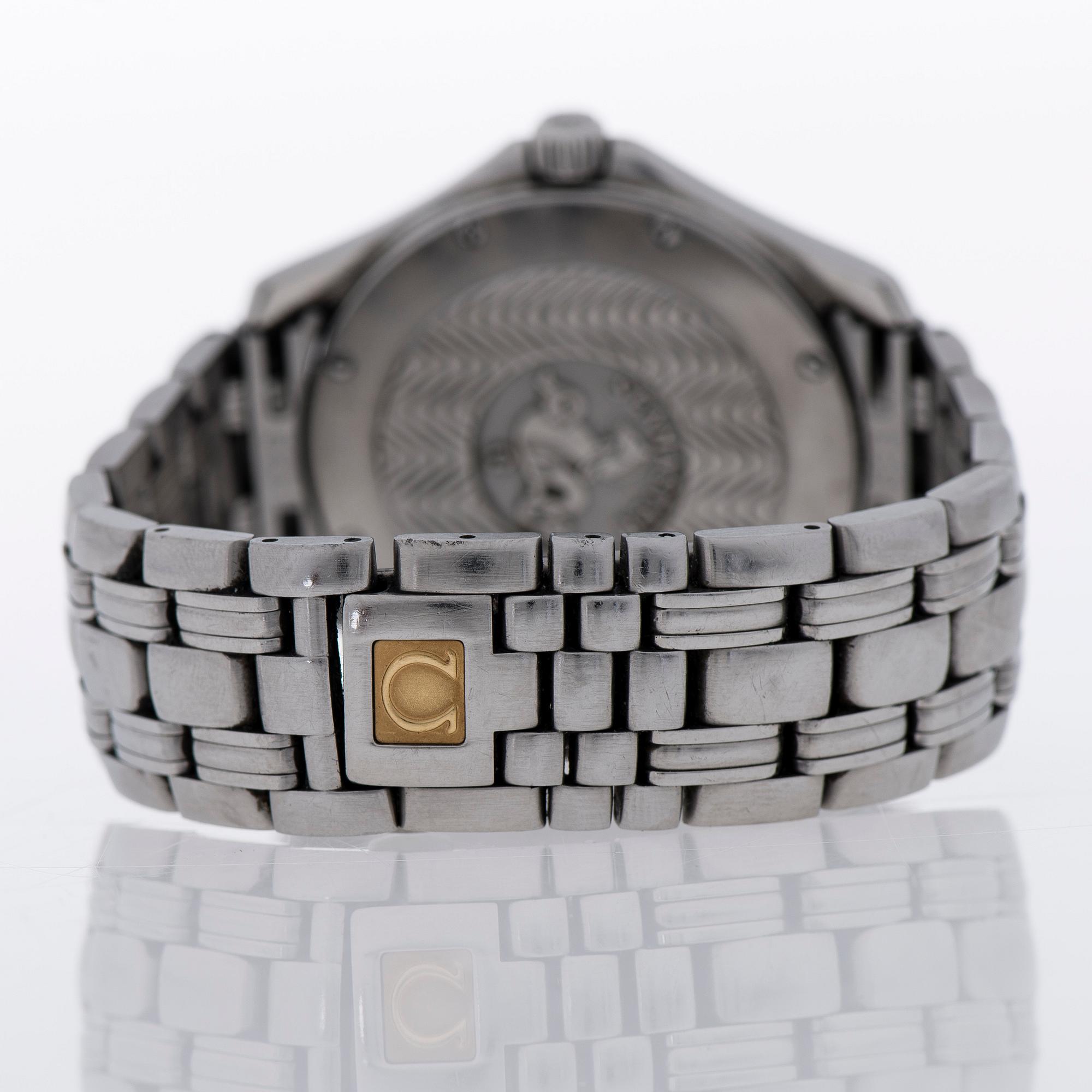 OMEGA SEAMASTER, 120 multifunction digital, wrist watch, 39 mm.