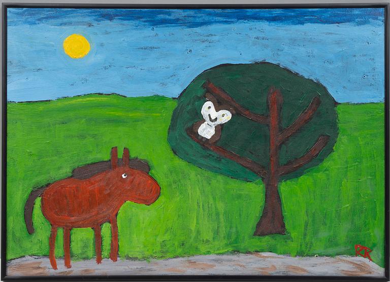 Roger Risberg, "Häst å uggla".