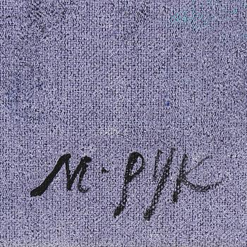 MADELEINE PYK, olja på duk, signerad.