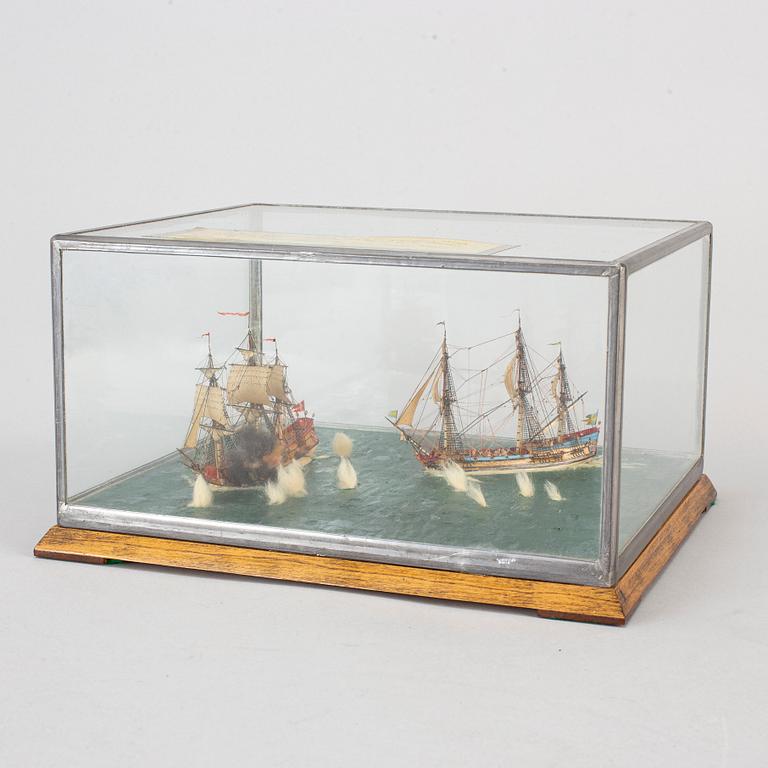 Ship models, first half of the 20th Century.