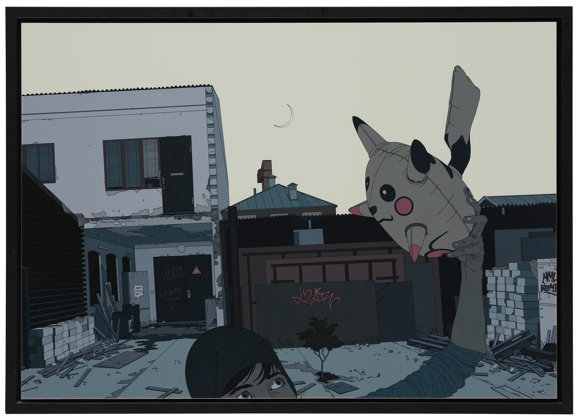 Omid Delafrouz, "Pikachu kontra verkligheten".