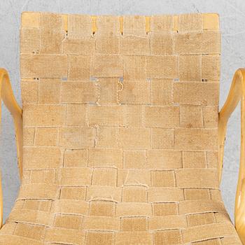 Bruno Mathsson, an 'Eva' easy chair for Karl Mathsson, second part of the 20th Century.