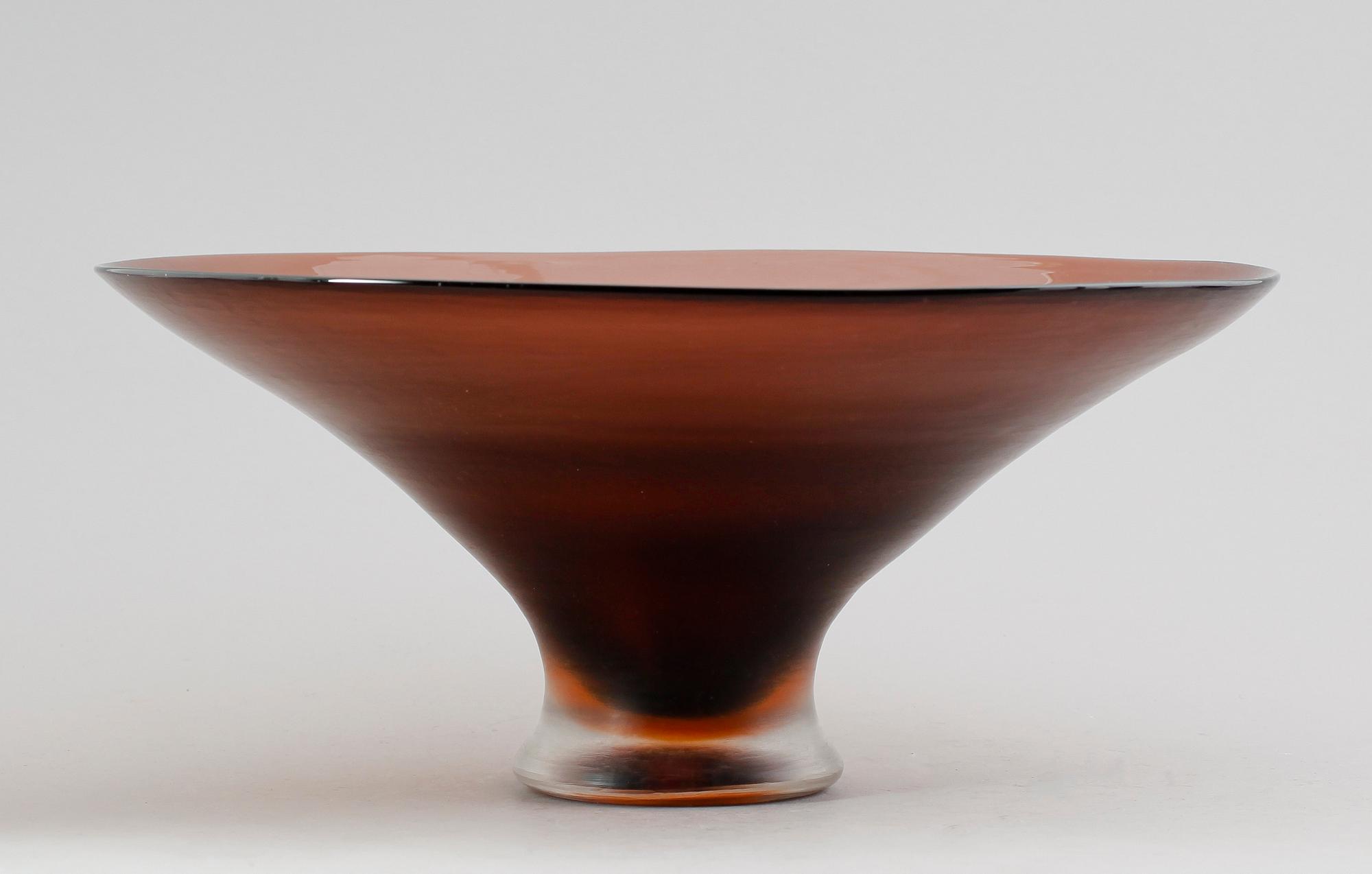 PAOLO VENINI, skål, "Inciso", Venini, Murano, Italien 1950-tal.