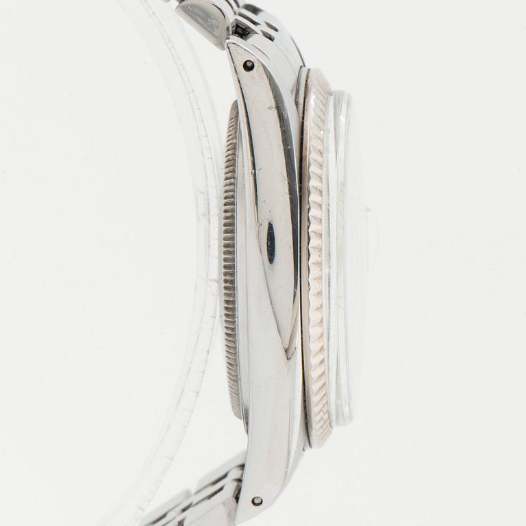 ROLEX, Datejust, "White Buckley Dial".