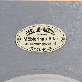 Cabinet, Carl Johansons Möbleringsaffär, early 20th century.