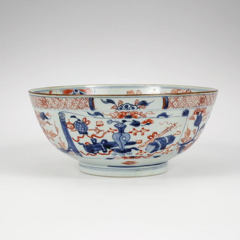 SKÅL, porslin, Kina, Qingdynastin 1700-tal.