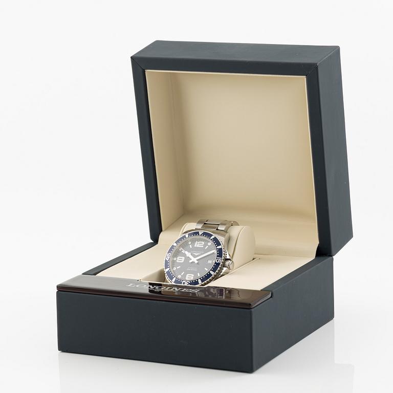 Longines, HydroConquest, wristwatch, 41 mm.