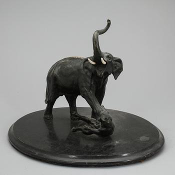 SKULPTUR, brons, omkring 1900.