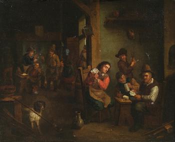 Thomas van Apshoven, follower of, The Inn Scene with a Card-Playing Company.