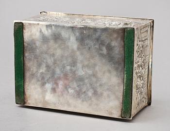 SKRIN, låghaltigt silver, Tyskland, 1900-tal. Vikt 660 gram.