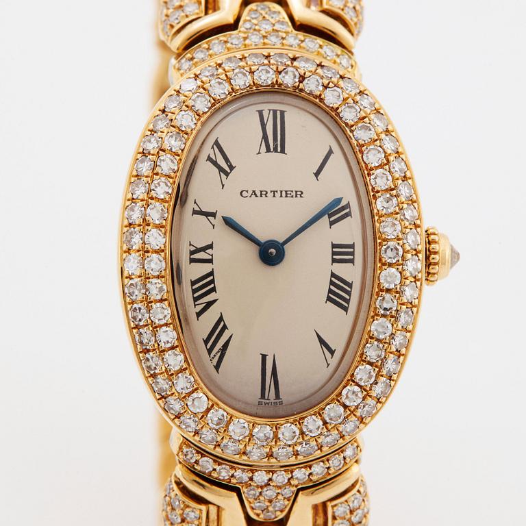 Cartier "Baignoire" damarmbandsur.