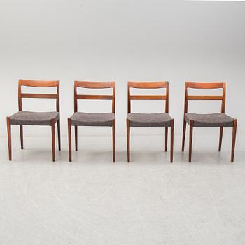 NILS JONSSON, A table and 4 chairs, "Garmi", Troeds, Bjärnum. 1960s.