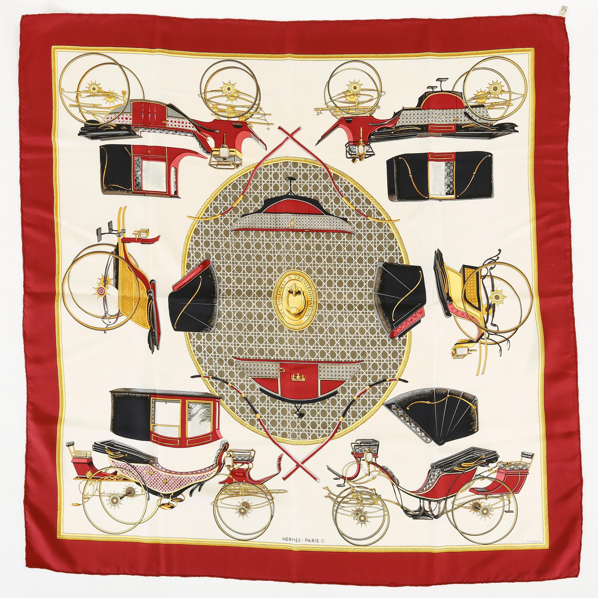 SCARF, "Les Voitures A Transformation", Hermès.
