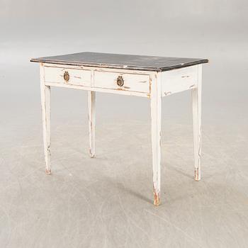 An early 1900s painted table.