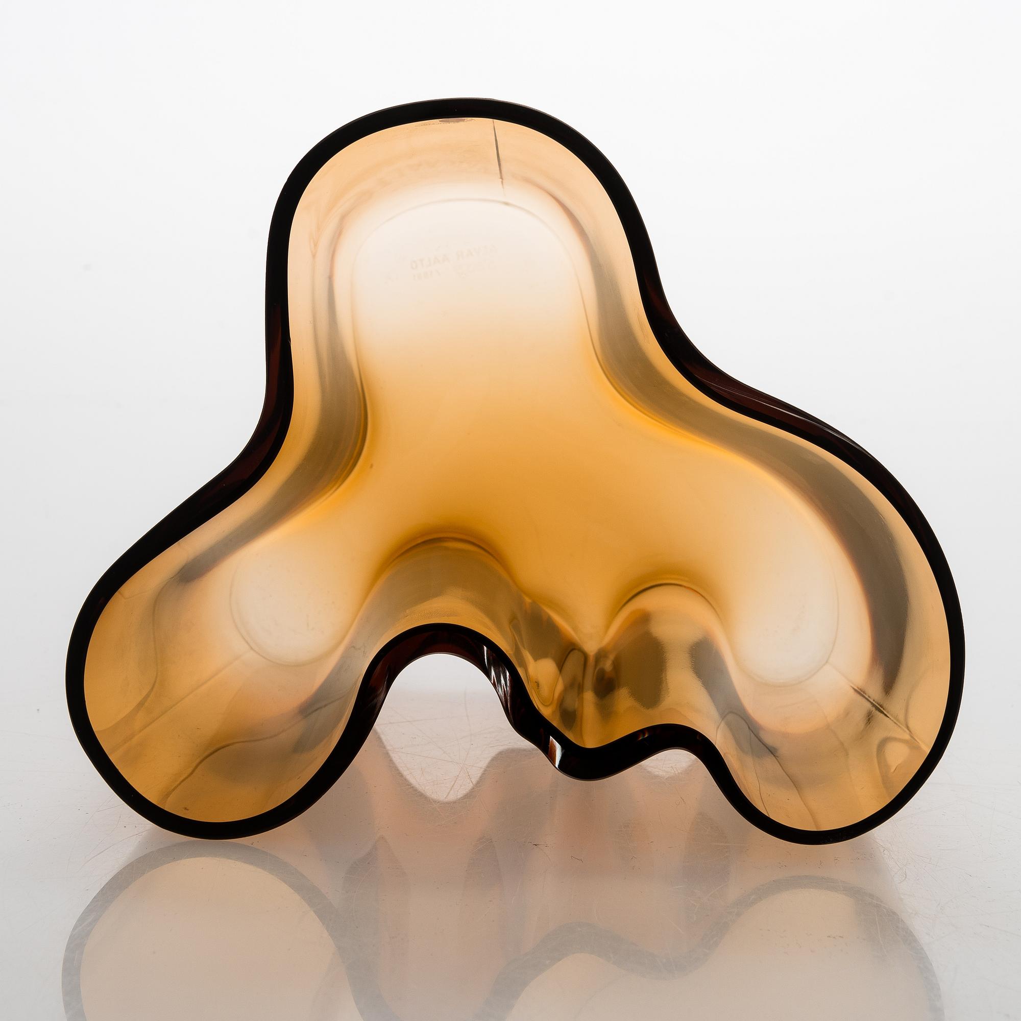 Alvar Aalto, vas, glas, "Savoy", märkt Alvar Aalto 5959/1991.