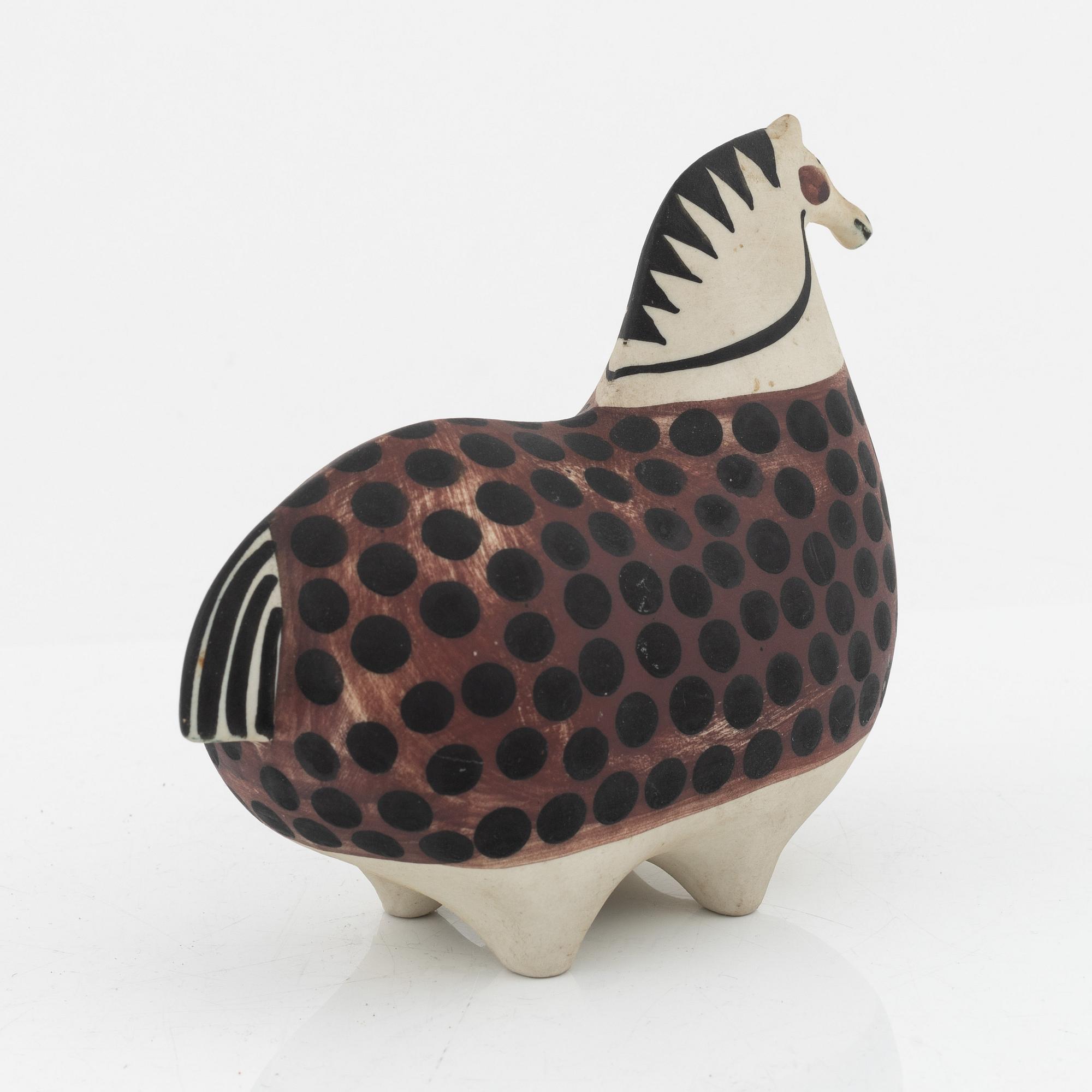 Stig Lindberg, a stoneware 'Springare' figurine, Gustavsberg. - Bukowskis