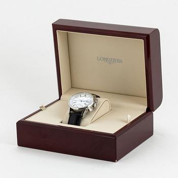 Longines, Heritage Retrograde, wristwatch, 41 mm.