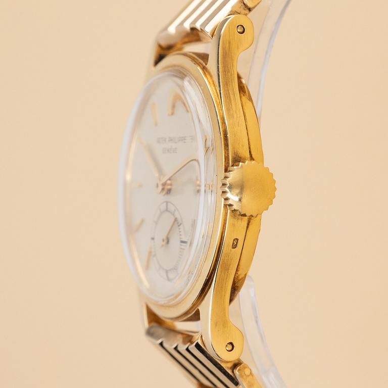 Patek Philippe, Calatrava, "First waterproof Calatrava", "Acuatic", "François Borgel Case", ca 1953.