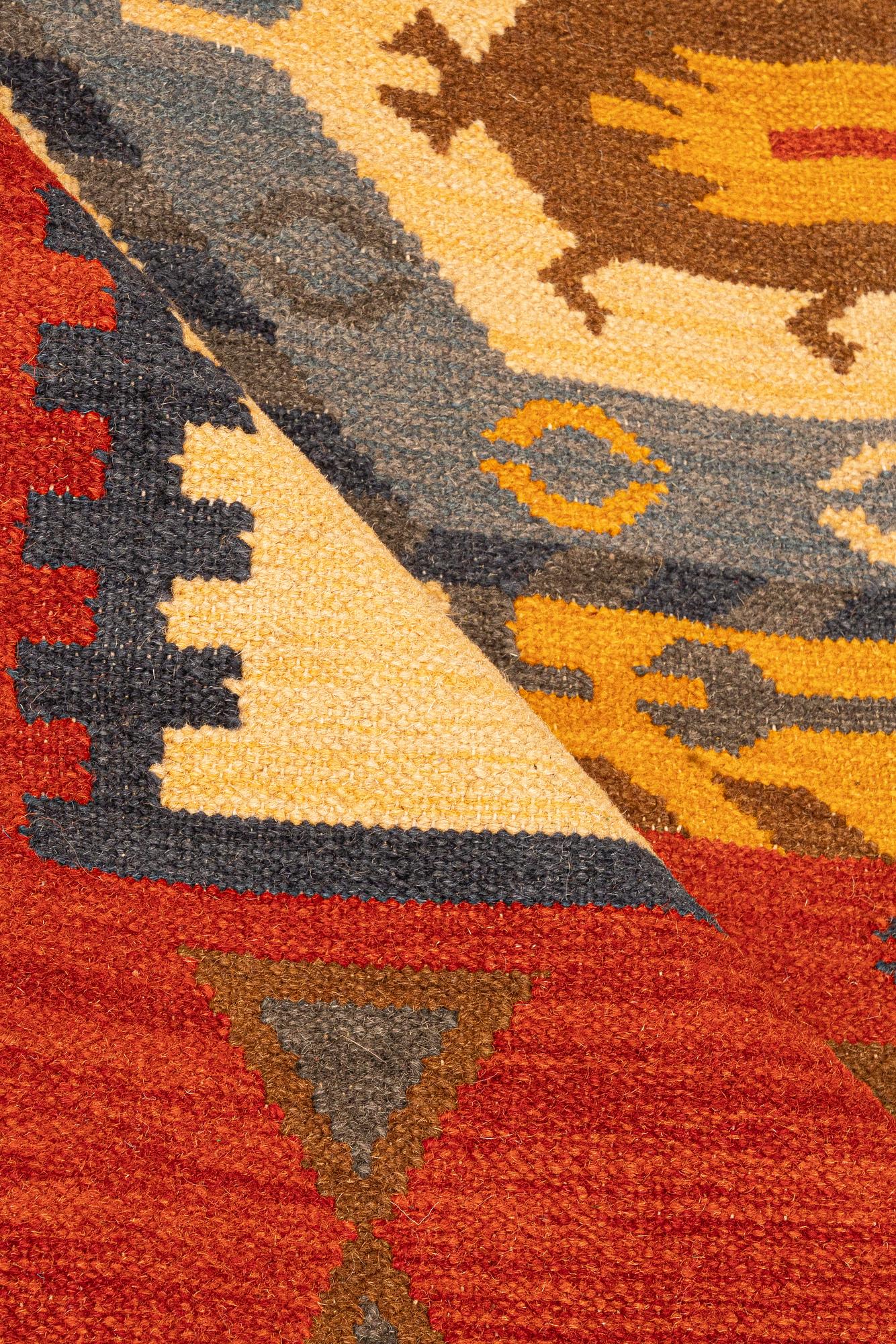 Rug, Kilim Afghan, ca 240 x 170 cm.