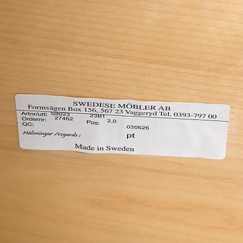 SOFFBORD, 2 st, "Havanna",  formgivna av Koncept Stockholm, Swedese, 2000-tal.