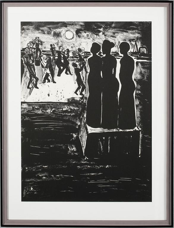 LENA CRONQVIST, litografi, signerad, numrerad 36/170.