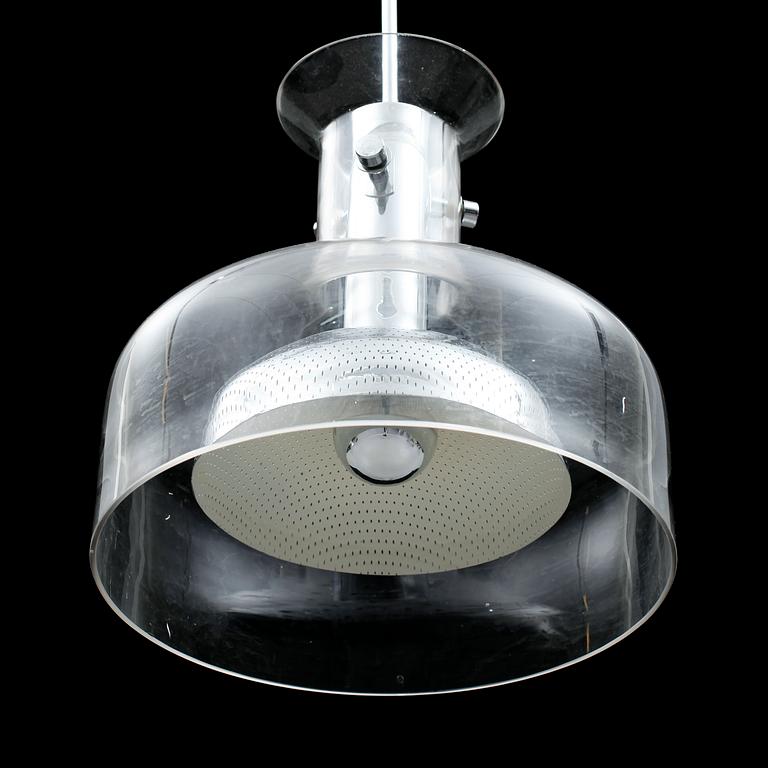 TAKLAMPA, "Crystal", Anders Pehrson, Ateljé Lyktan, Åhus, 1900-talets andra hälft.