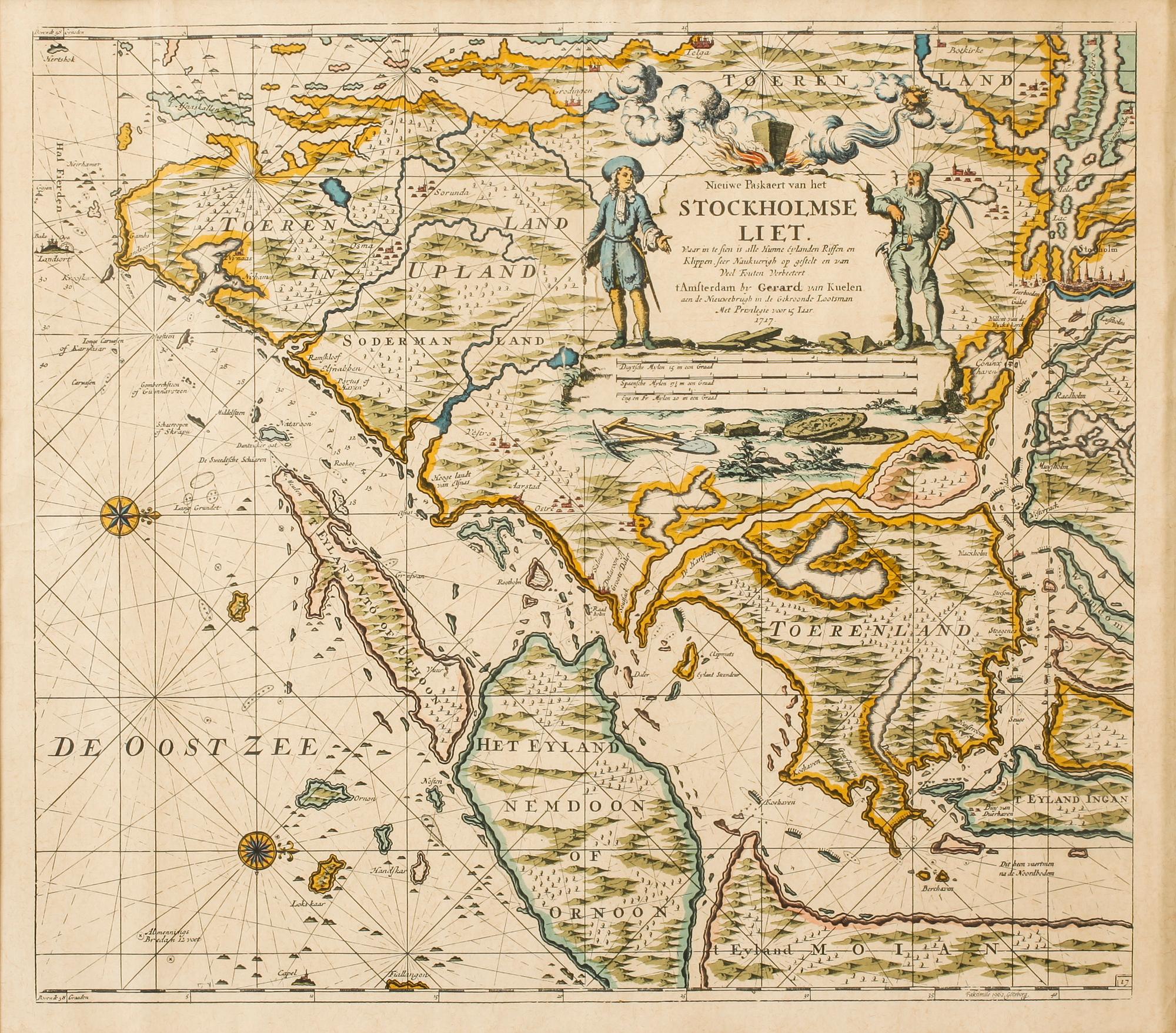 Three maps, second half of the 20th century.