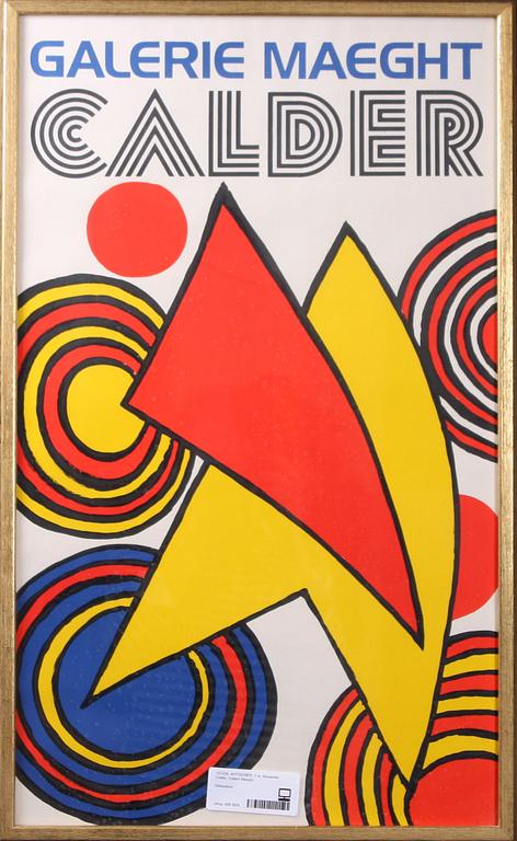 AFFISCHER, 2 st, Alexander Calder, Galleri Maeght.