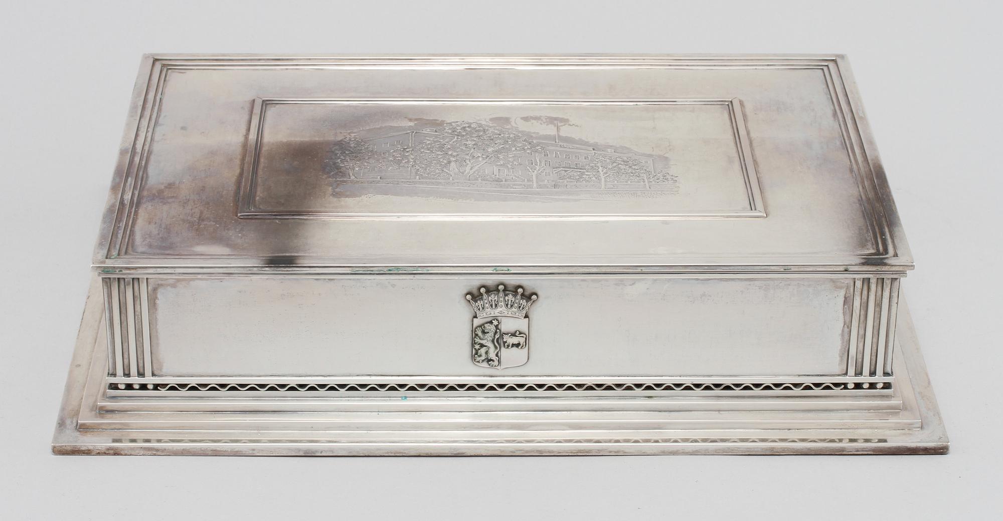 SKRIN, silver, K Anderson, Stockholm, 1935.