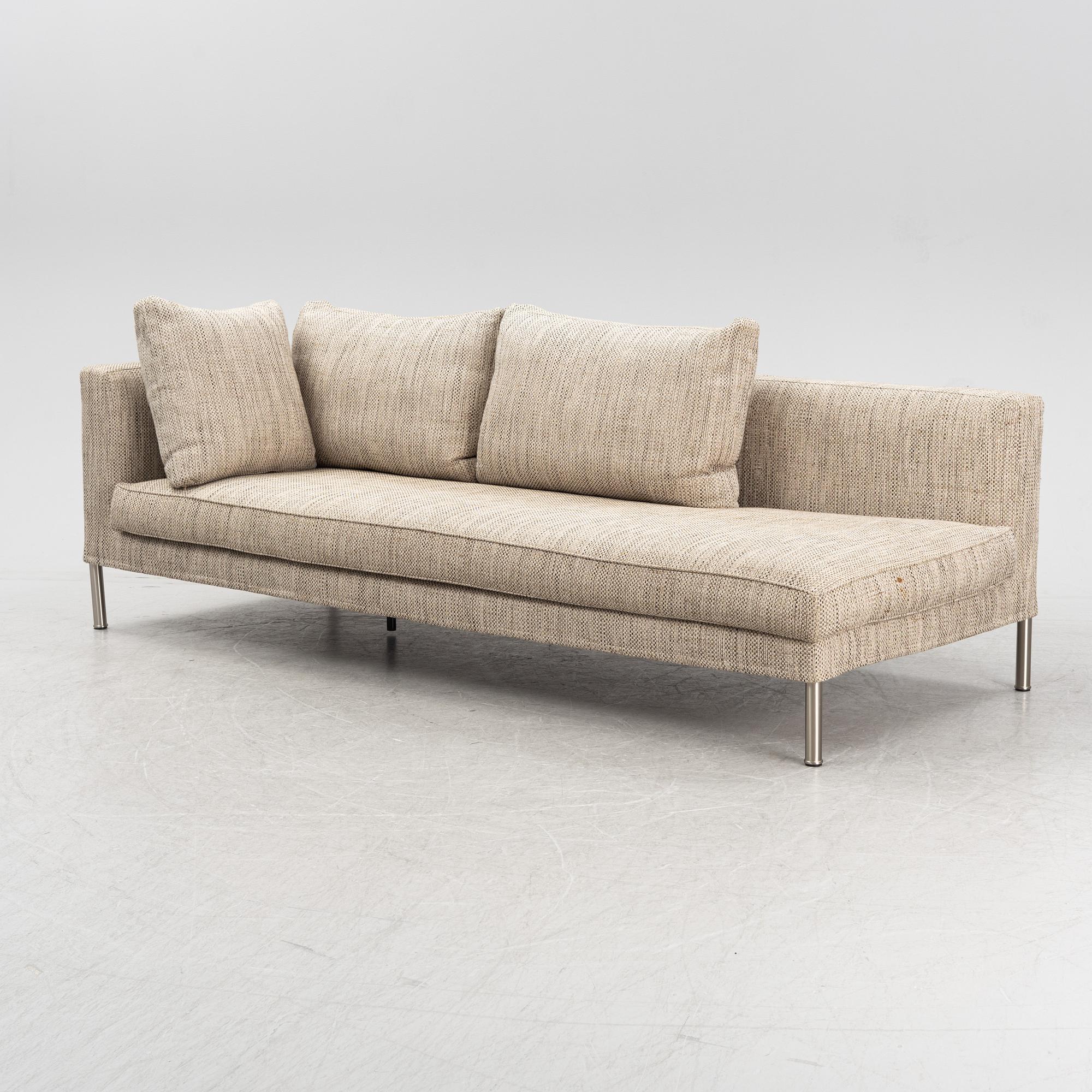 A 'Tiziano' sofa from Frigerio, Italy.
