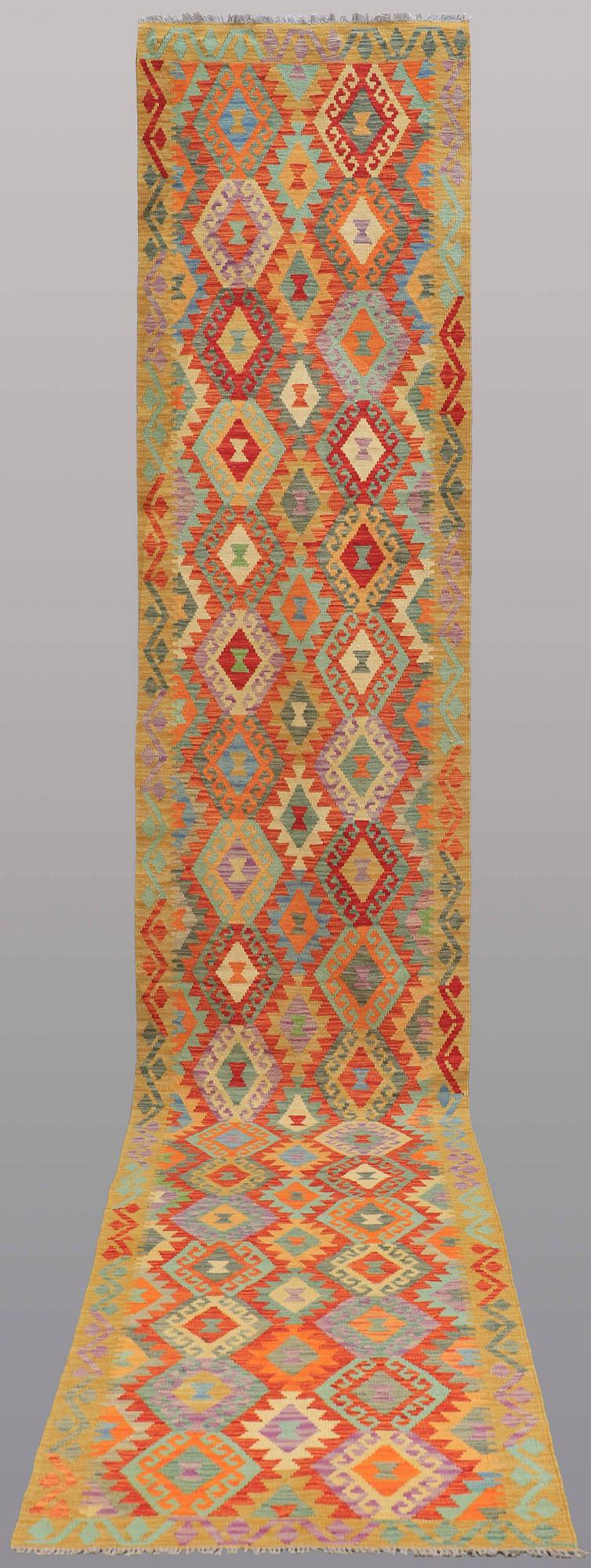 A RUNNER, Kilim, ca 497 x 86 cm.