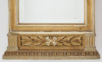 SPEGEL, sengustaviansk, omkring 1800-talets början.