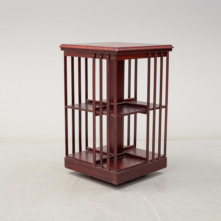 A mahogany book stand, second half of the 20th century.