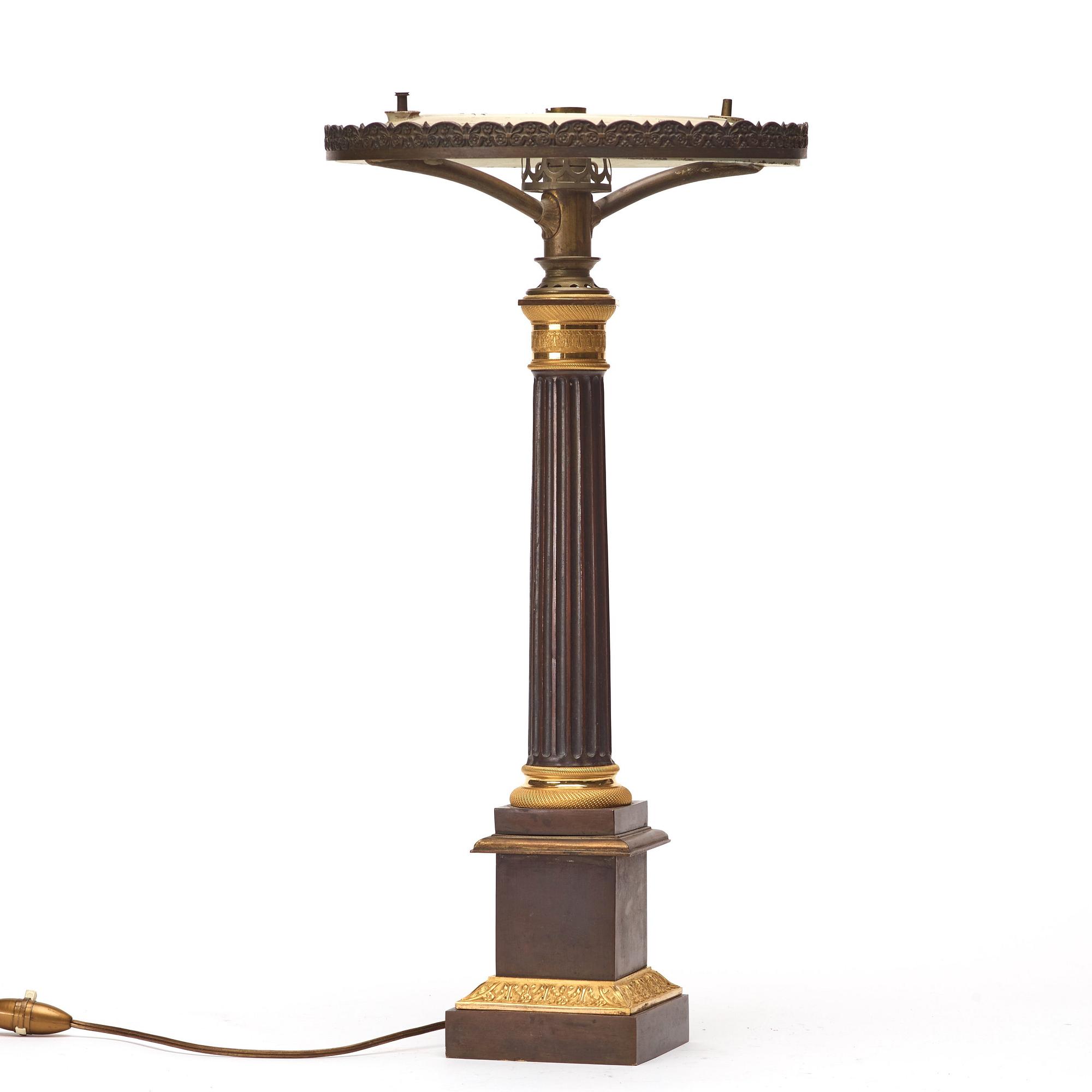 A French Empire 19th century lamp fot.