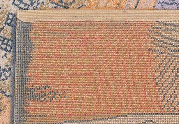 Carpet with a motif after Paul Klee, "Florentine Villa District" approximately 280 x 180 cm.
