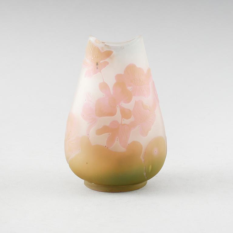 VAS, glas, jugend, Emile Gallé, Nancy, Frankrike, 1900-talets början.