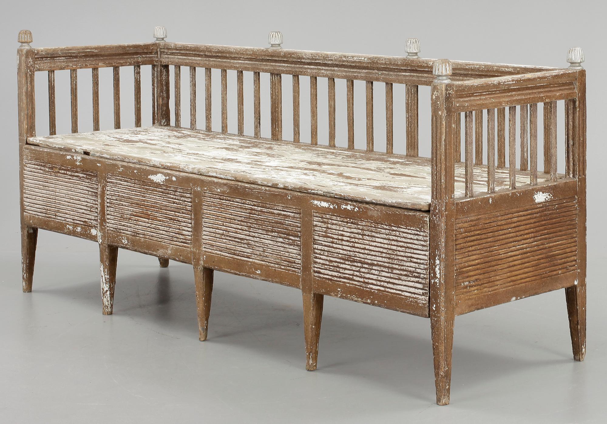 SOFFA, gustaviansk, 1700-talets slut.