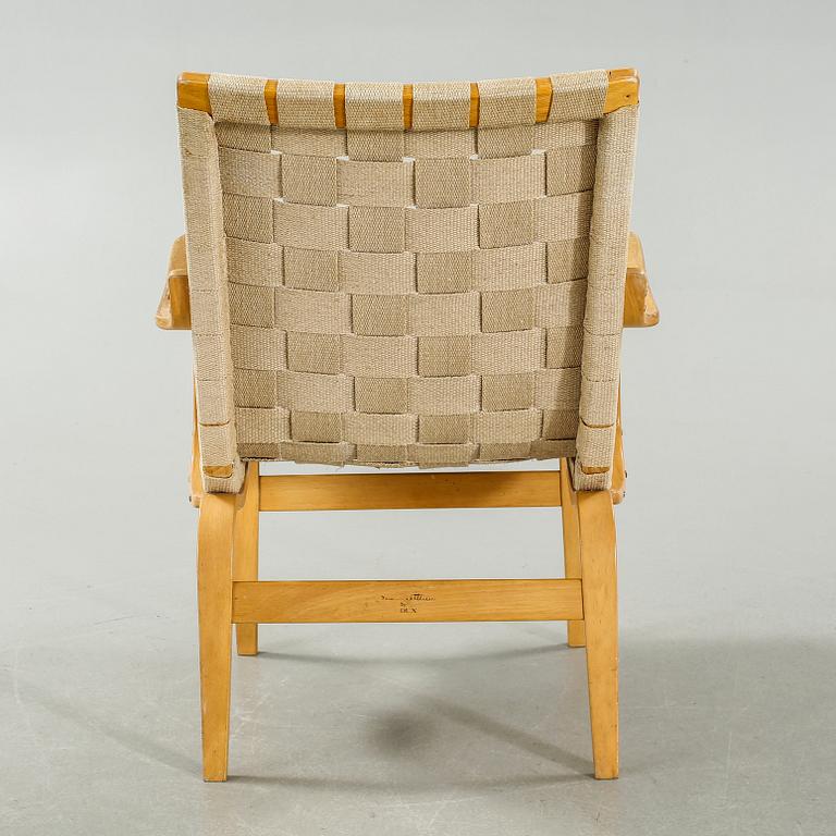 BRUNO MATHSSON, fåtölj, "Eva", Dux, 1900-talets andra hälft.