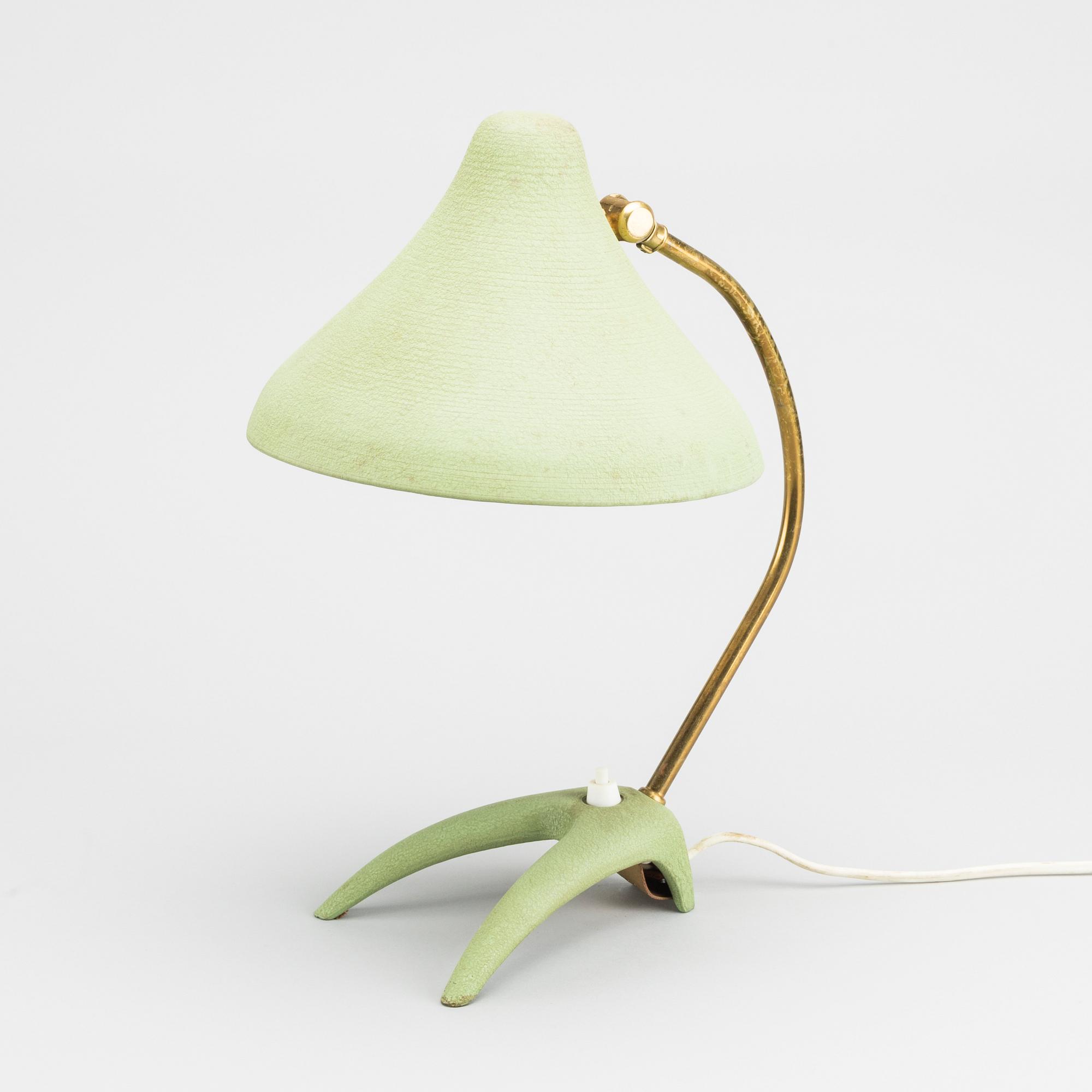 A EWÅ TABLE LAMP, MIDDLE OF 20TH CENTURY.