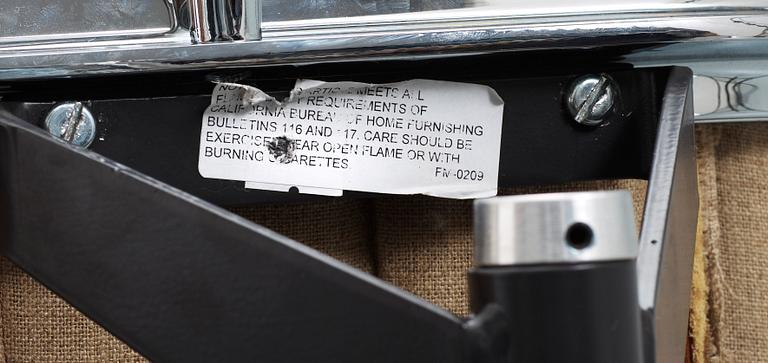 KONTORSSTOL, skinn, Charles Eames, modell EA177, Herman Miller, 1960-tal.