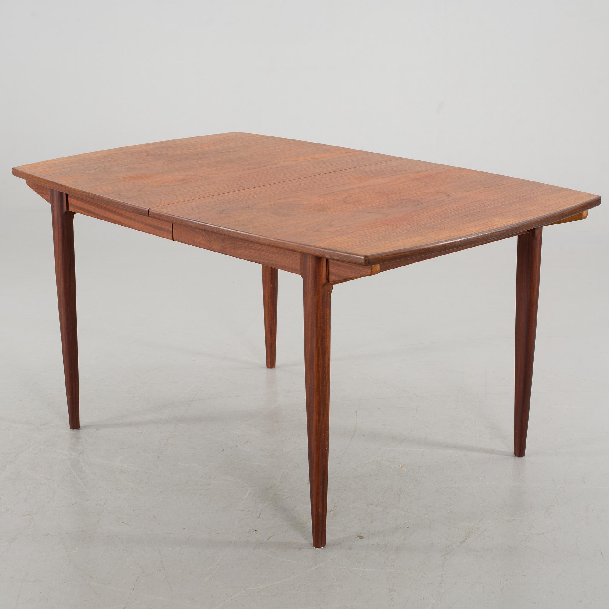 A Svante Skogh 8 piece dining room set "Rosetto" 1950's.