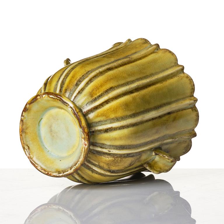 Wilhelm Kåge, a stoneware jar, Gustavsberg 1930.