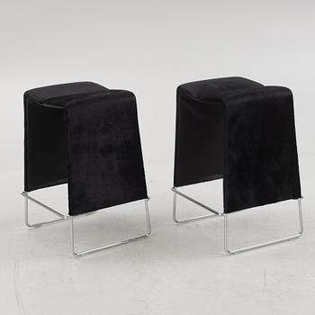 Patricia Urquiola, three "Lazy '05" bar stools, B&B Italia.