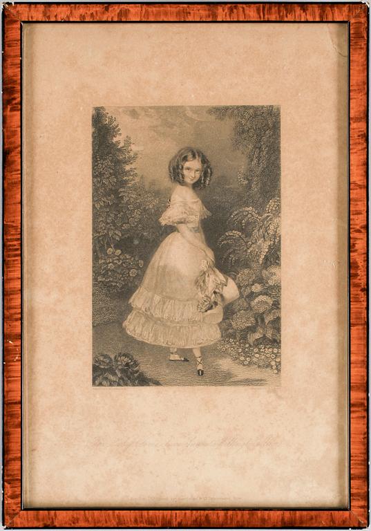PARTI KOPPARSTICK OCH GRAFISKA BLAD, 7 st, 1700-1800-tal.