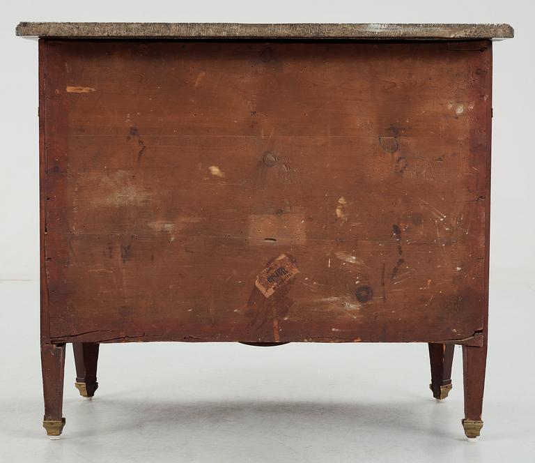 A Gustavian late 18th Century commode by G. Foltiern, not signed.