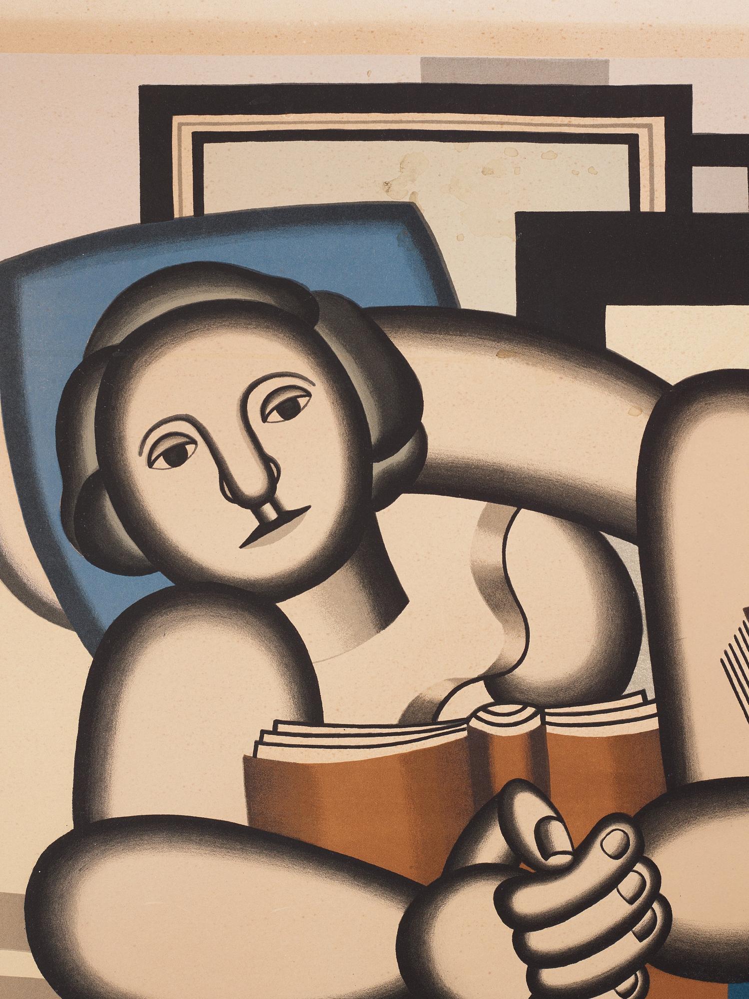 Fernand Léger After, "La lecture".