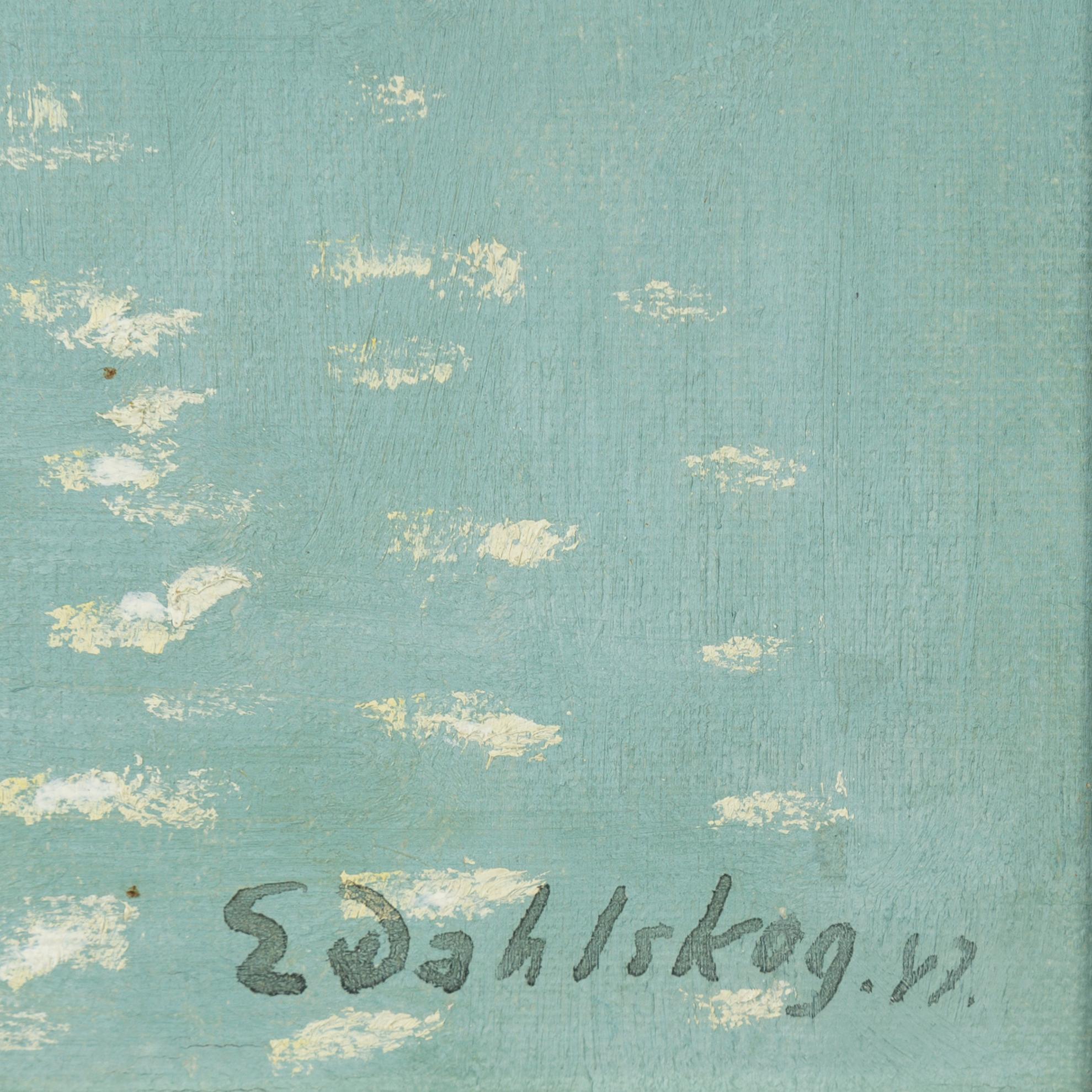 Ewald Dahlskog, oil on canvas, signed.