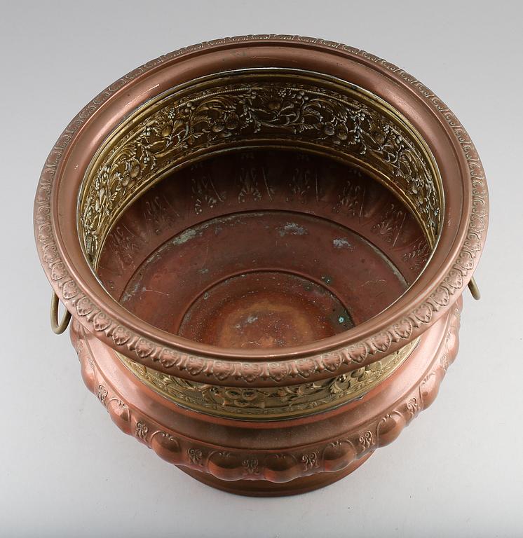 YTTERFODER, koppar och mässing, 1800-talets andra hälft.