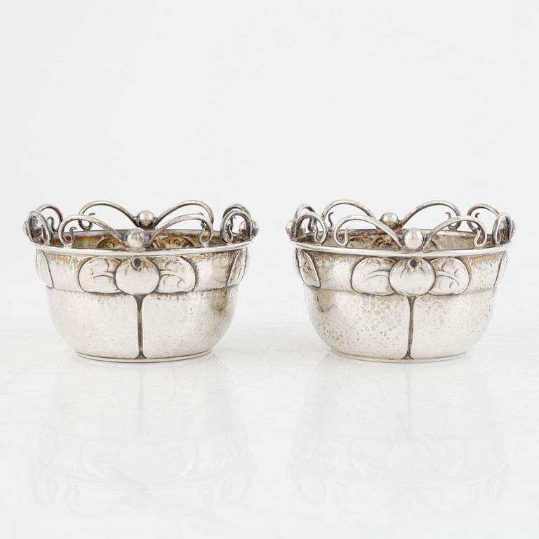 A Pair of Danish Silver Bowls, by Anton Michelsen, Copenhagen 1919.