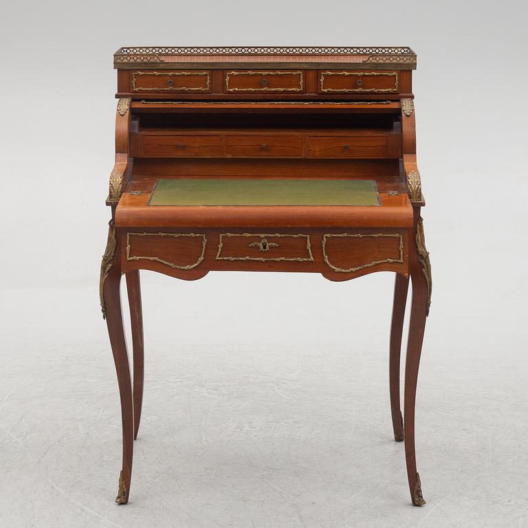 A secretaire, Louis XV style, 20th century.